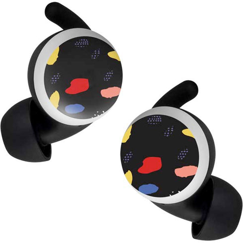 Dark Color Pop Google Pixel Buds Skin